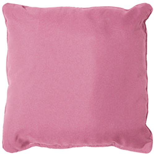 Coussin passepoil 40 x 40 cm polyester uni essentiel Dragee