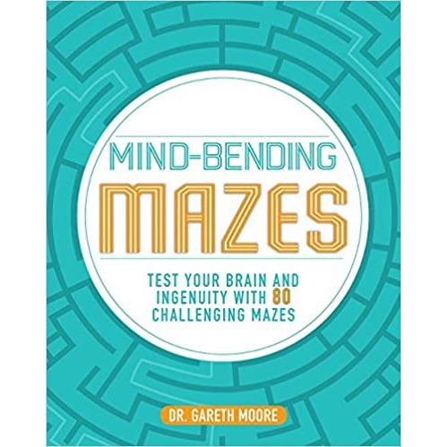 Pas De Marque Mind-Bending Mazes: Test Your Brain And Ingenuity With 80 Challenging Mazes (Anglais) Broché – 24 Octobre 2017