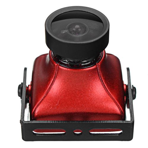JJA-CM1200 1/3 CMOS 1200TVL Mini Camera Objectif 2.5mm Avec NTSC rouge