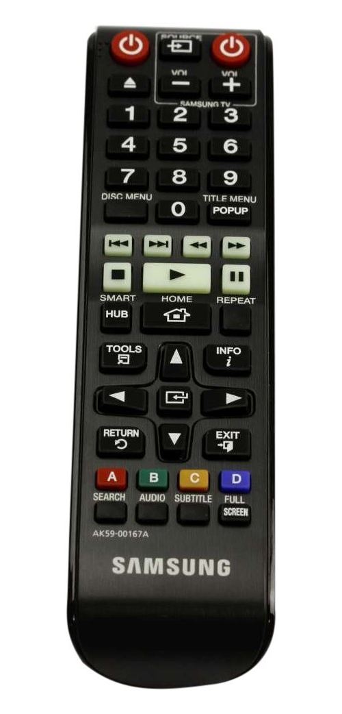 Samsung AK59-00167A Télécommande de rechange pour téléviseur Noir