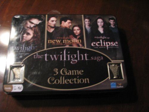 Collection de jeux Twilight Saga 3 en étain collector - Twilight, New Moon, Eclipse