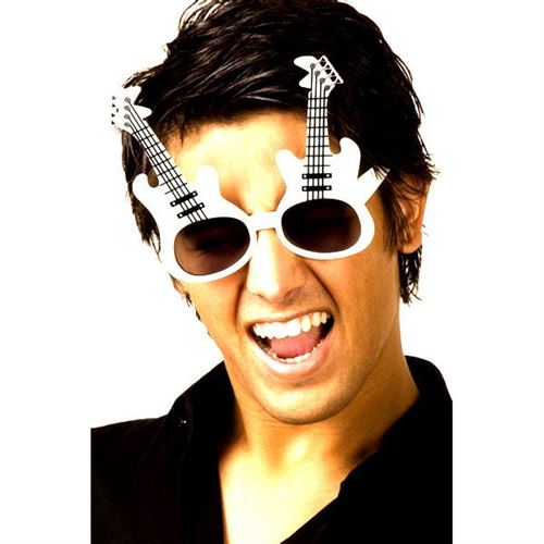 lunettes forme de guitares