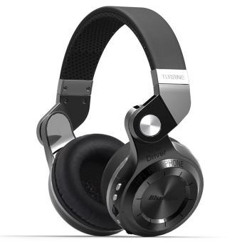 Casque Bluedio T2plus Bluetooth FM Radio Noir - 1