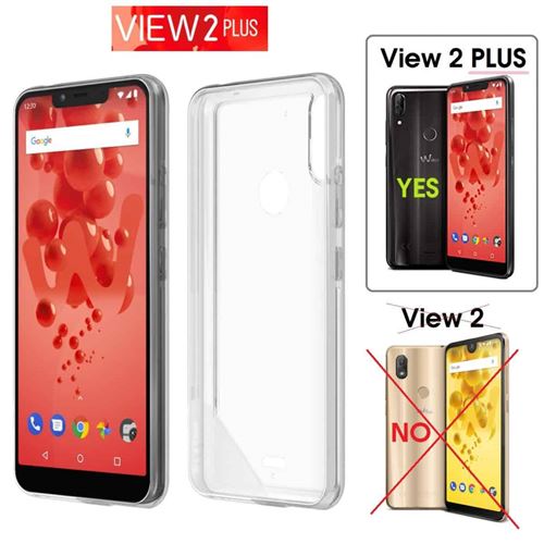 Coque Transparente Antichocs Wiko View 2 Plus (View2 Plus)