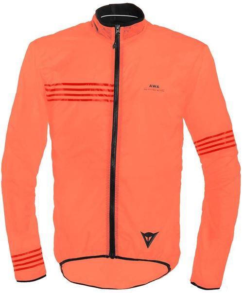 Dainese Awa Wind Veste de VTT Homme, Cherry-Tomato, FR (Taille Fabricant : XS)