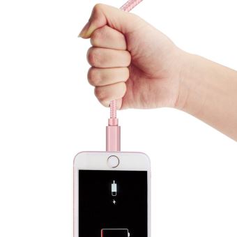 Cable Chargeur Iphone 3m Câble USB Pour IPhone 14 13 12 11 Pro Max Xs 8 Plus IPad Cable Iphone Mfi Certifié Apple 3m
