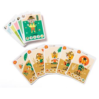 Jeu de 7 Familles des Animaux Auzou