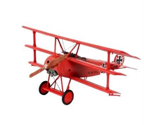 Revell kit de construction de maquettes Fokker Dr. 1 Triplane 1:72 rouge 37 pièces