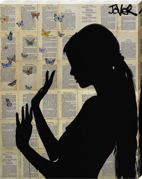 Loui Jover imprimée Butterfly Days 40 x 50 cm