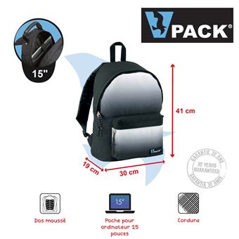 Sac à dos Vpack VPACK Viquel Polyester Noir