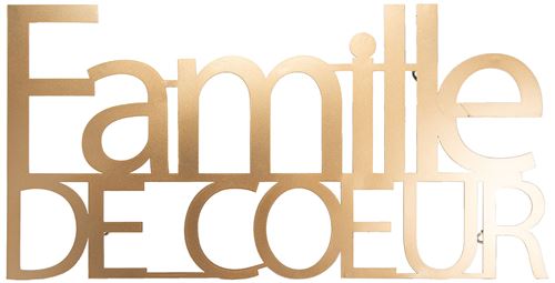 Décoration Famille de cur - Amadeus