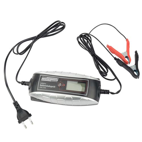 Bruder Mannesmann Brüder Mannesmann Chargeur De Batterie 6/12 V Avec Écran Lcd