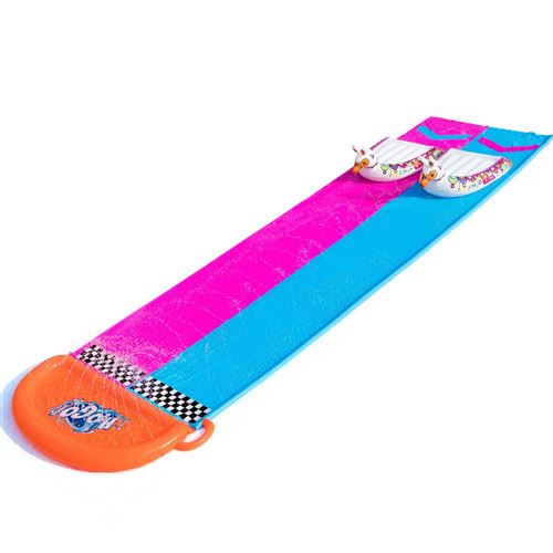 Toboggan aquatique Bestway H2OGO Lama Rama Race Bleu