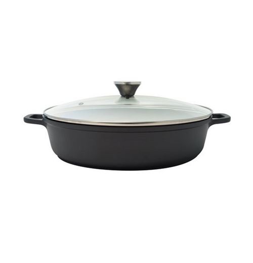 Mijoteuse Basse + Couvercle Verre - 6,5 Lt O 36 Cm