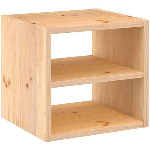 Astigarraga Beige - Cube De Rangement En Pin Massif Dinamic Tablette Intermédiaire - Image 1