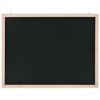 Tableau noir pour enfants - Bois - 80 x 45 cm + Craies - Achat & prix
