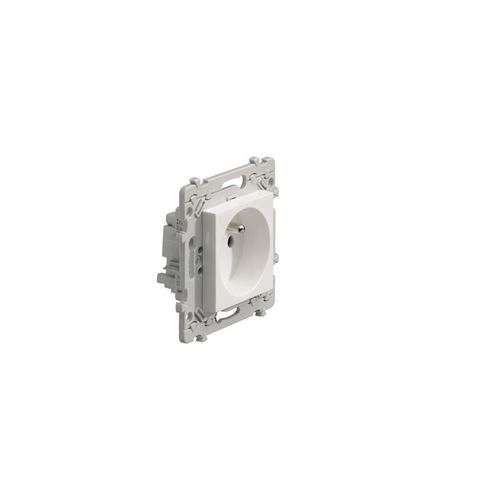 Hager Blanc Prise De Courant Essensya 2Pt 16A 250V Sans Vis - Image 1