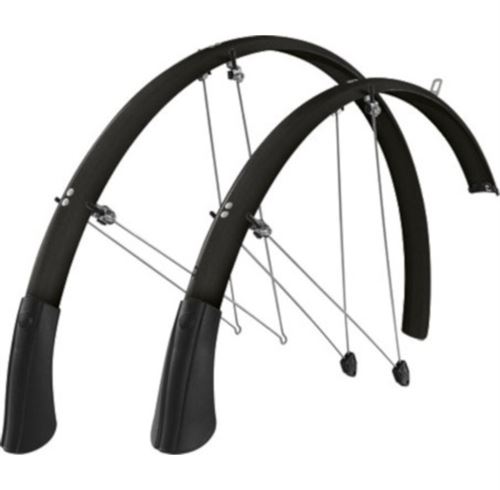 SKS FENDER SET LONGBOARD EN PLASTIQUE 28 pouces noir