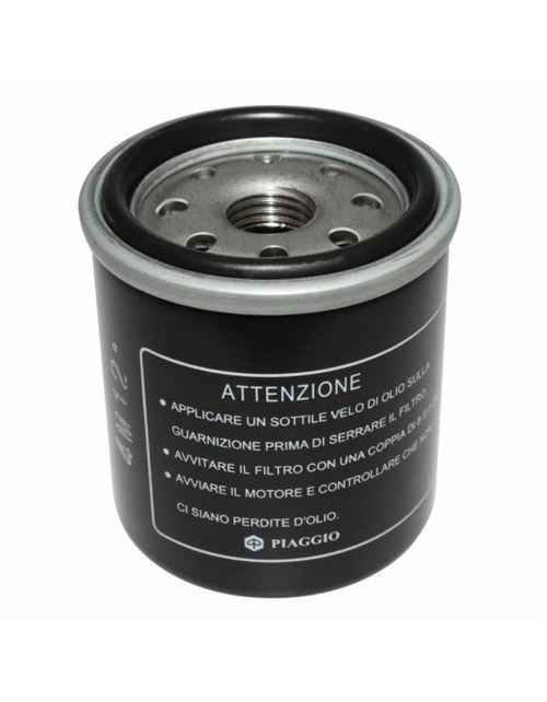 Filtre a huile maxiscooter origine piaggio 125-250-300 x7, x8, x-evo, x9, x10, beverly, mp3, fly, vespa gts vespa lx