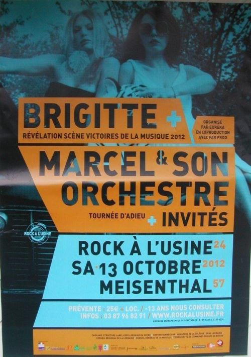 Brigitte - 70x100 cm - AFFICHE / POSTER État correct - N/A reconditionné disponible sur Fnac