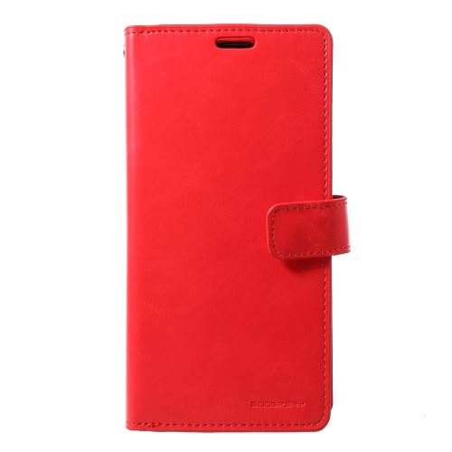 Etui en PU agenda de mansoor rouge pour votre Samsung Galaxy S10