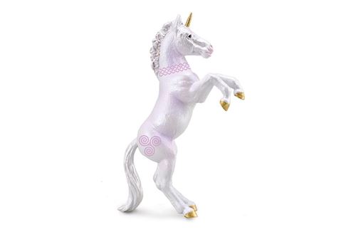 Collecta figurine licorne poulain blanc/rose 7 x 12 cm