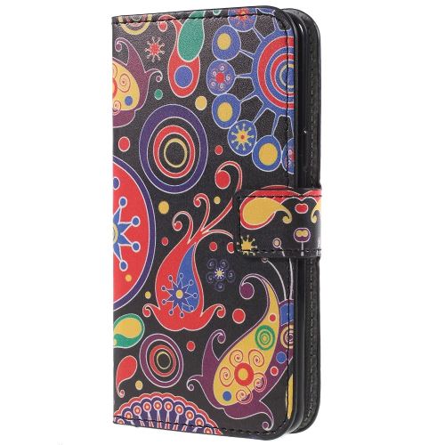 Etui en PU impression d'un support magnétique abstract pour Samsung Galaxy S9