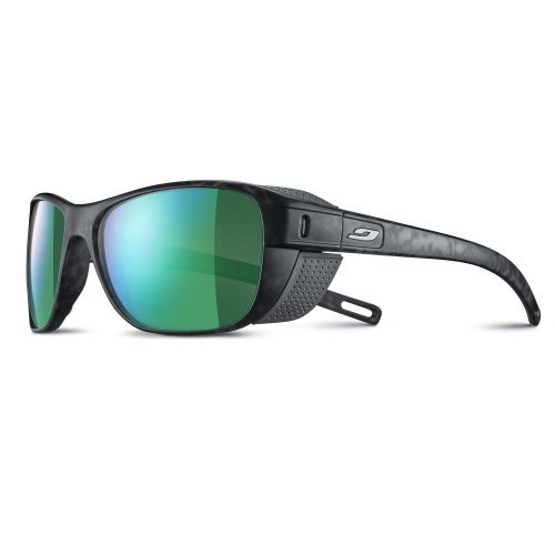 Julbo Camino ecail gris vert 3 CF vert, lunettes de soleil homme pour la haute montagne, gris.
