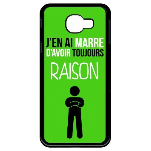 Coque samsung galaxy a8 2016 modèle 2016 j en ai marre d avoir toujours raison 12