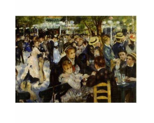 Puzzle 1000 Pièces : Renoir Auguste : Le bal du Moulin de la Galette, DToys