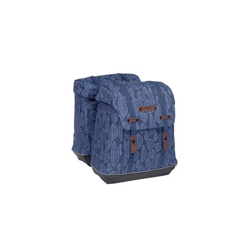 Sacoche velo porte bagage a pont newlooxs folla alba bleu racktime -34 litres- 320x350x160