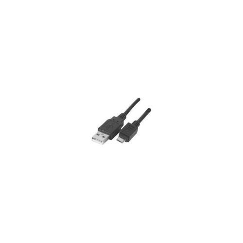 Cordon USB 2.0 A / micro B noir - 3,0 m