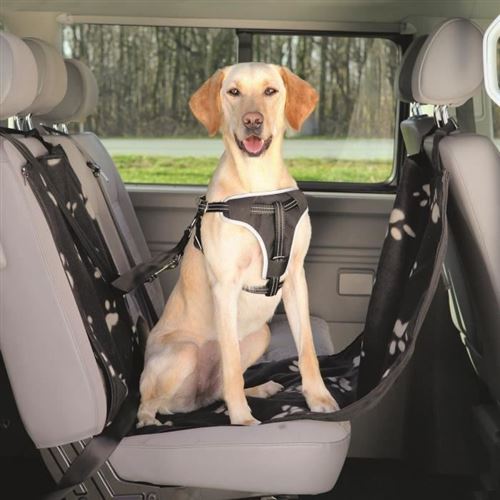 Meilleurs prix pour TRIXIE Couverture pour sieges de voiture - 0,65x1,45m - Noir et beige - Pour chien