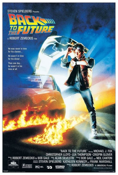RITORNO AL FUTURO - Back to the future (Panneaux MDF 60x90 cm)