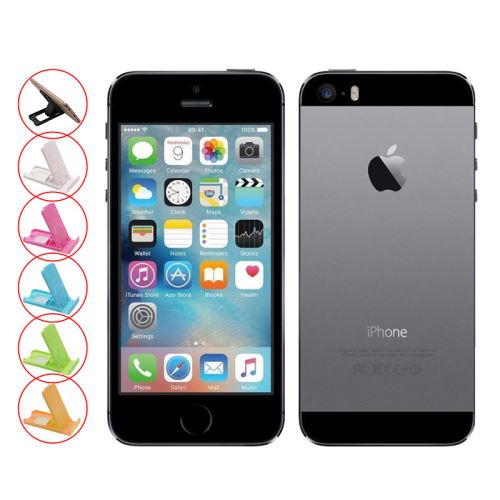 Smartphone Apple Iphone 5S 16GO 4.0” Reconditionné Occasion–Gris