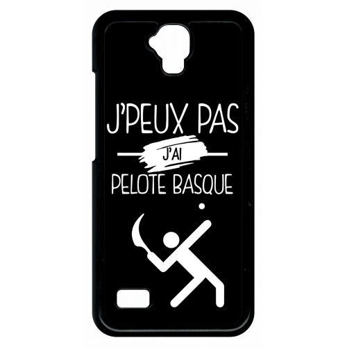 Coque huawei y560 j peux pas j ai pelote basque 2