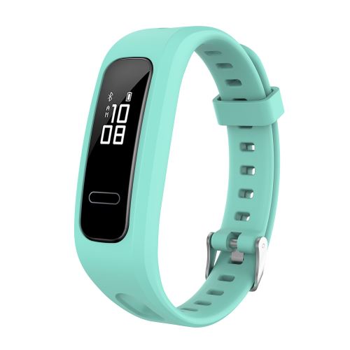 Bracelet en silicone Smartwatch pour HONOR BAND 4 Running/HUAWEI 3E/AW70 - Vert clair