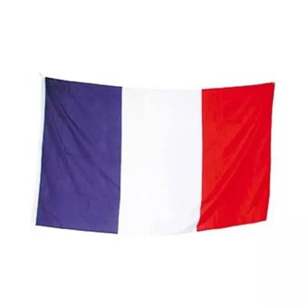 drapeau pavillon polyester france 90x150cm - 1300087 - 1