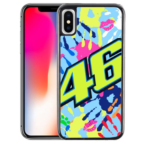 Coque pour iPhone XS motogp rossi misano