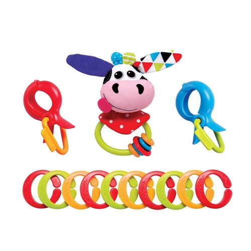 Yookidoo clips pour hochet Hochet'N' Vache gauche