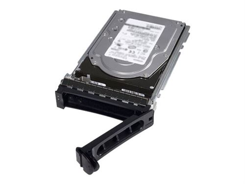 Dell - Vaste schijf - 1.8 TB - hot-swap (verwisselbaar zonder uitschakelen) - 2.5 (in 3,5 draagtas) - SAS 12Gb/s - 10000 tpm - voor PowerEdge T440 (2.5), T640 (2.5)