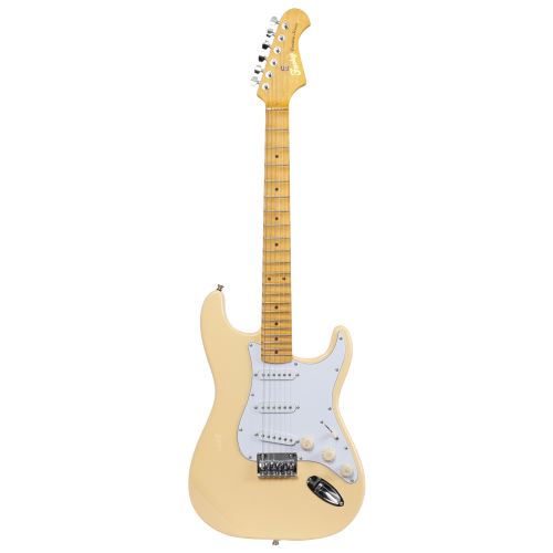 Fazley Fury FST630VWH-MSC Vintage White avec manche scallopé