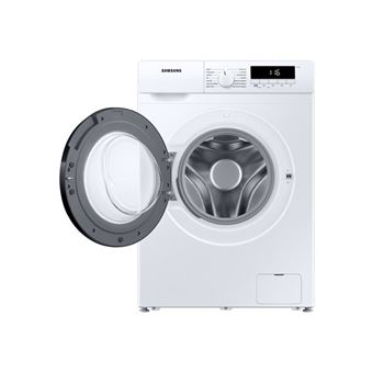 Samsung WW70T303MBW - Machine à laver - largeur : 59.5 cm - profondeur : 49.8 cm - hauteur : 85 cm - chargement frontal - 7 kg - 1400 tours/min - blanc avec porte noire