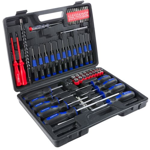 Arebos Kit de tournevis - Cruciforme Fendue Torx Hex