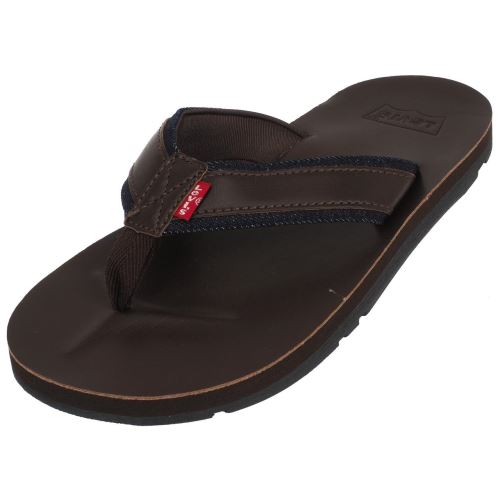 Tongs claquettes Levis Jurupa marron tong Marron taille : 39-40 réf : 37829
