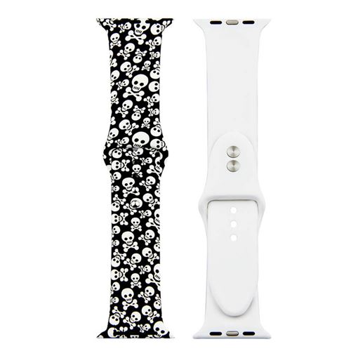 Bracelet de montre en silicone coloré pour Apple Watch Series 6/ SE/ 5/ 4 40mm - Multicolore#13(Taille S/M)