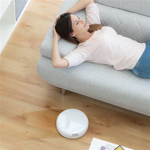 Robot Aspirateur Intelligent Rovac 1000 InnovaGoods Blanc