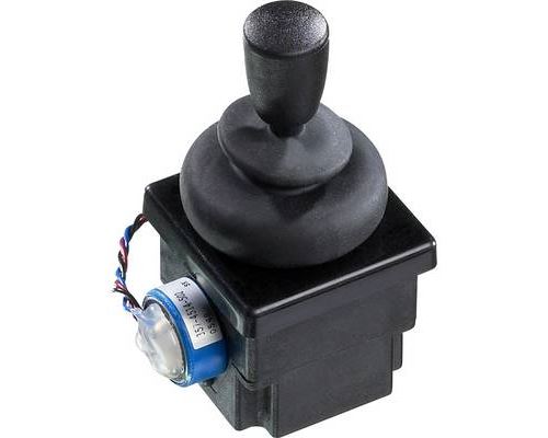 Joystick APEM 4R182H1E55360 500 V/DC levier droit fil, extrémités libres IP65