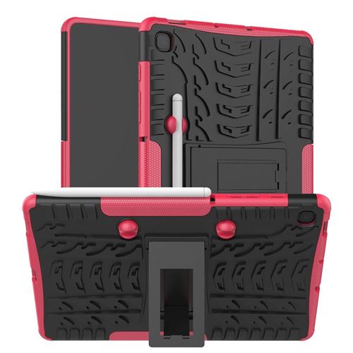 Coque rigide anti choc pour Samsung Galaxy Tab S6 Lite P610 / P615 (10,4 pouces) - ROSE - htdmobiles