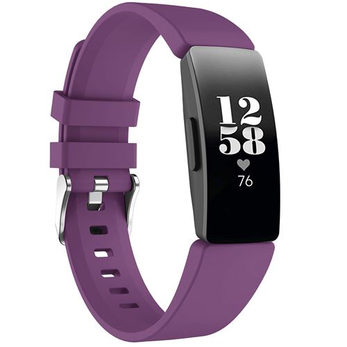 Bracelet silicone pour Fitbit Inspire Violet iMoshion